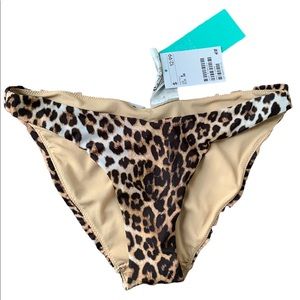 Leopard Swim Bottoms
